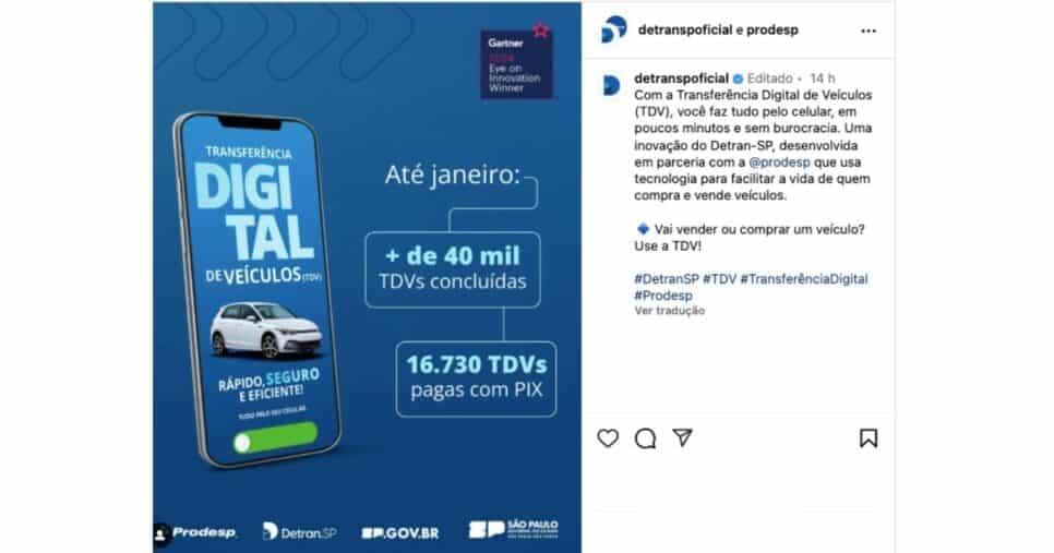 Comunicado do órgão (Reprodução/Instagram)