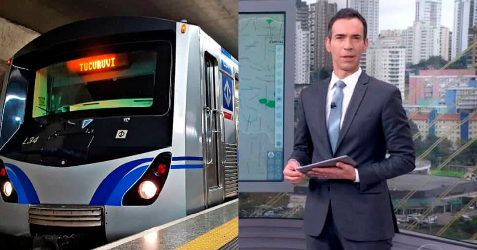 Substituto de Tralli interrompe JH com paralisação vital no metrô de SP e atinge linha popular agora (15)
