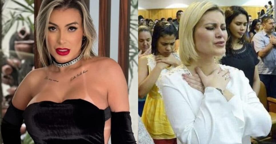 Andressa Urach revela experiência pior que prostituição dentro da própria igreja: “Fui usada”