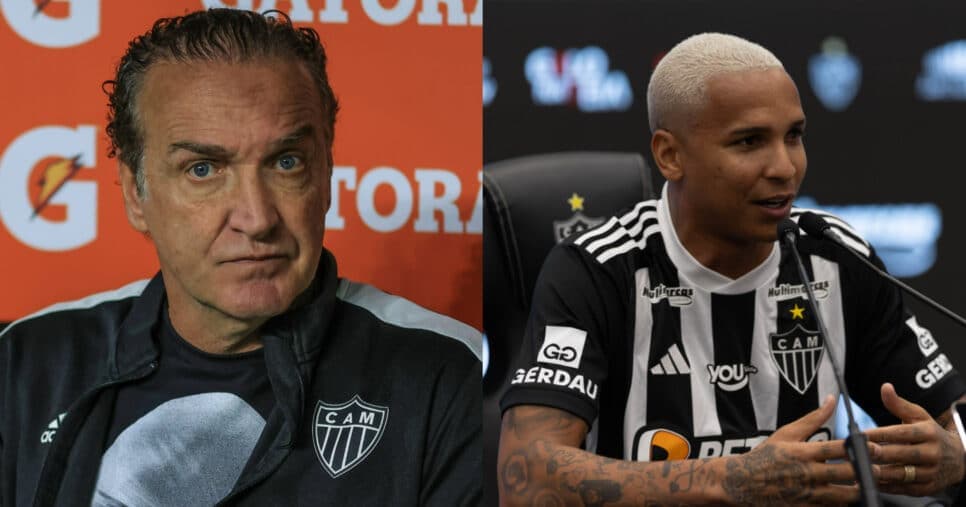 Adeus de Deyverson é armado no Atlético-MG para o Rubro-Negro (Foto: Reprodução/Montagem TV Foco)