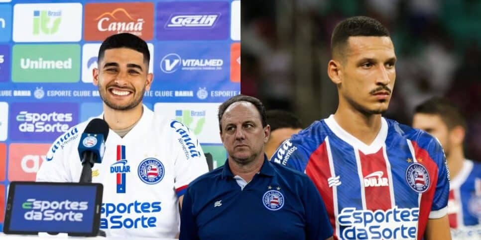 Michel Araújo, Gabriel Xavier e +2: Ceni confirma 4 craques fora no Bahia em fevereiro de 2025