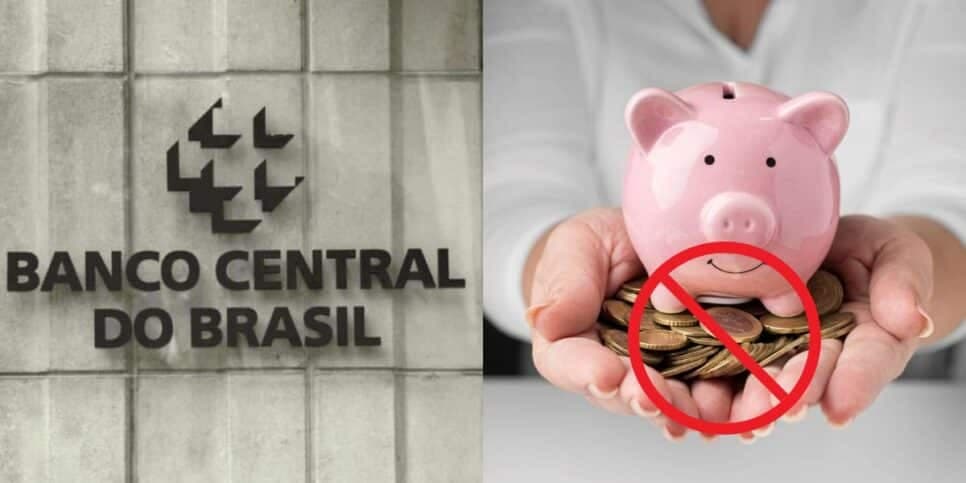 "Nenhuma remuneração": Comunicado do Banco Central decreta 1 atitude que dá FIM ao rendimento da poupança