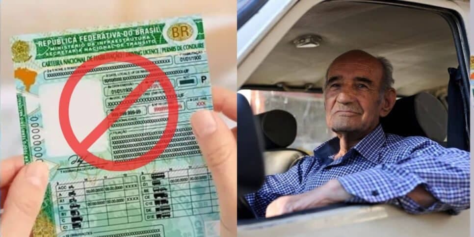Nada de 10 ou 5 anos: Lei da CNH em vigor em 2025 traz FIM antecipado do documento aos idosos