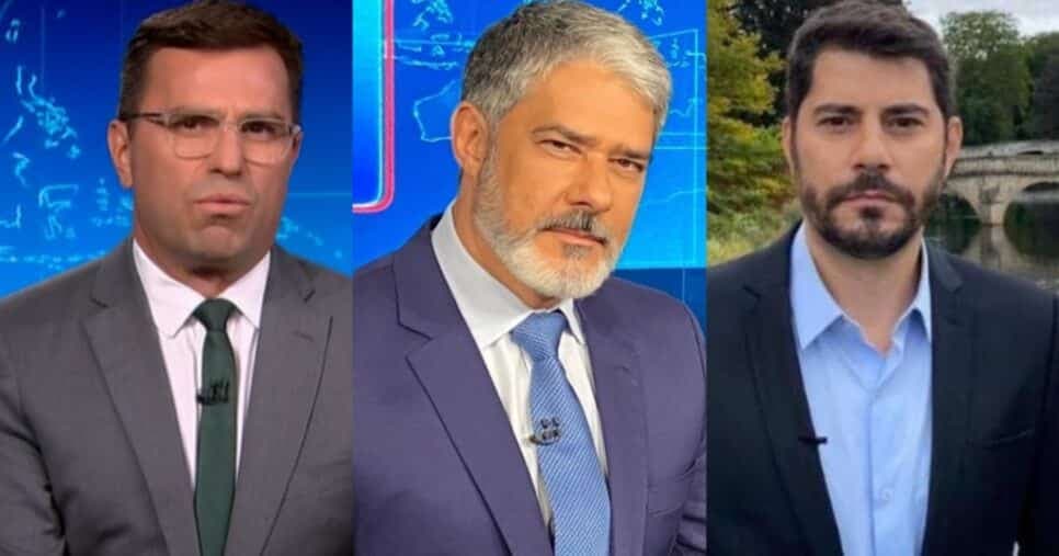 Bocardi, Evaristo e+: Maldição do substituto de William Bonner no Jornal Nacional