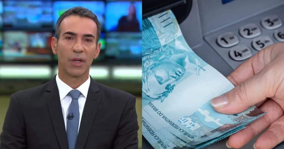Grave: César Tralli paralisa Jornal Hoje, confirma 3 alertas e atinge em cheio lista de CPFs do Bolsa Família