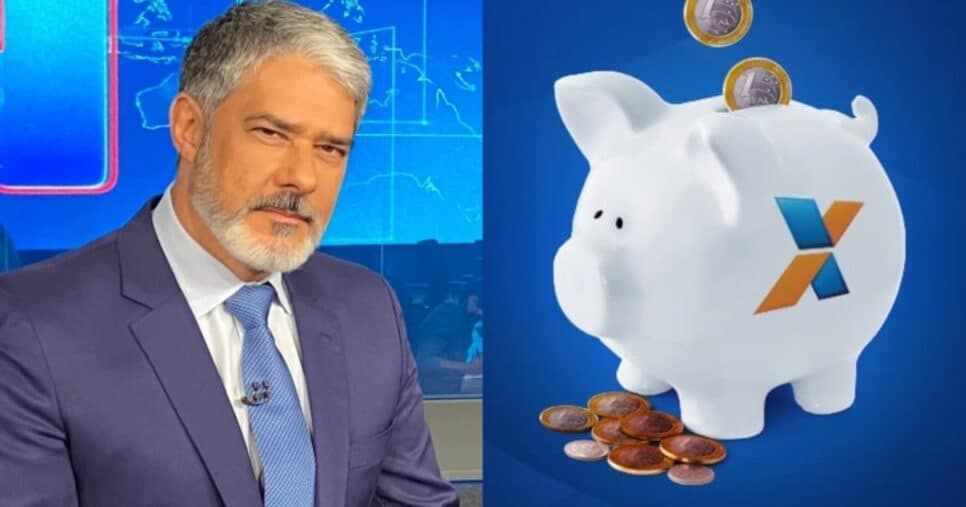 "Difícil": Bonner paralisa JN às pressas com notícia nada boa da poupança e saques que abalam saldos da Caixa