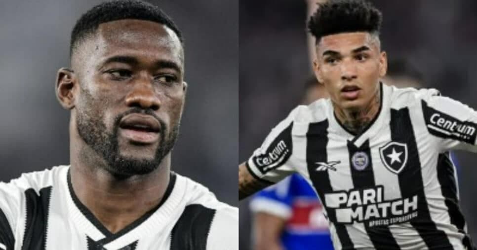Bastos e dupla de Igor Jesus FORA: Textor sofre com saída de 2 craques no Botafogo hoje(07)