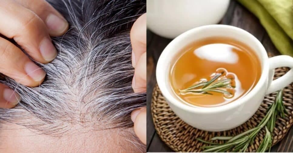 Transformação imediata: Tinta natural com 3 ingredientes cobre até o último fio de cabelo branco sem amônia