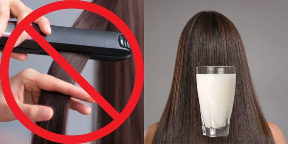 Adeus, chapinha: Receita natural com leite e +3 ingredientes alisa até a raiz do cabelo em minutos