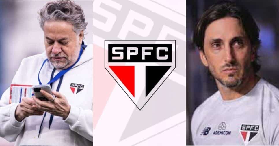 "Estão acabando com o São Paulo": Adeus de Zubeldía e Casares é exigido em 2025 após vexame contra o Santos