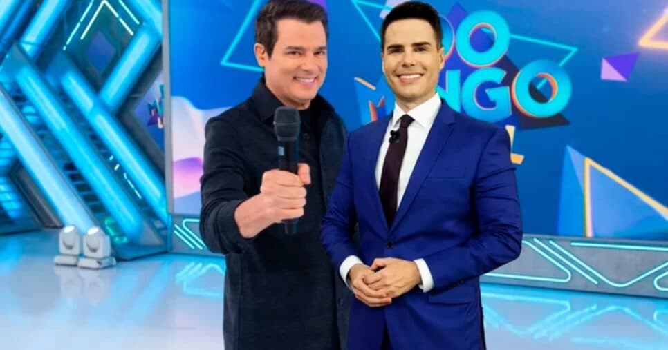 Celso Portiolli e Luiz Bacci - Foto: SBT