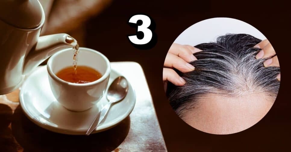 Fim dos gastos com tintas e salão: 3 chás caseiros acabam com o cabelo branco sem sair de casa