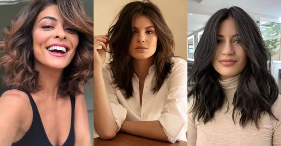 Efeito plástica às 50+: 5 cortes de cabelo médio para rejuvenescerem 20 anos e renovarem os fios morenos