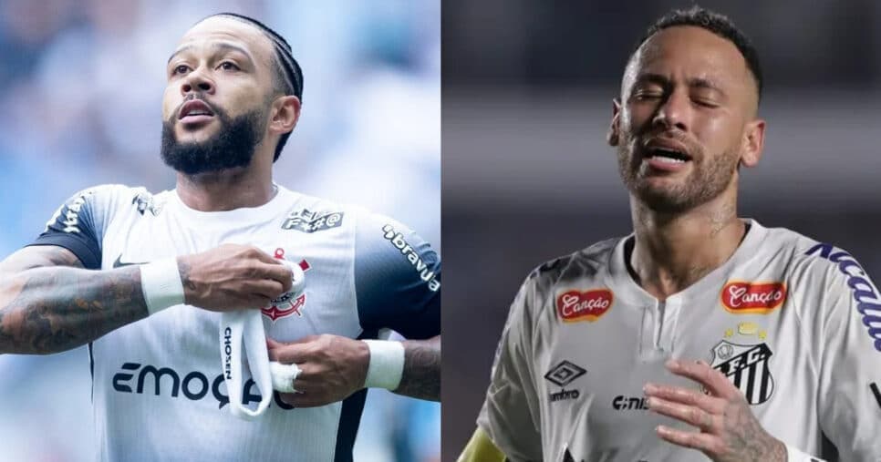 camisa 9 e +1 pra jogar com Depay: Corinthians conta com retorno de 2 craques para aniquilar o Santos de Neymar