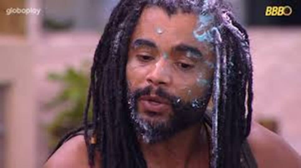 BBB25: Diogo em meio a barraco (Foto: Reprodução/ Globo)