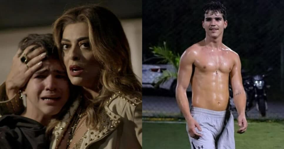 Ex-ator mirim chama atenção dos internautas (Foto: Reprodução/Montagem TV Foco)