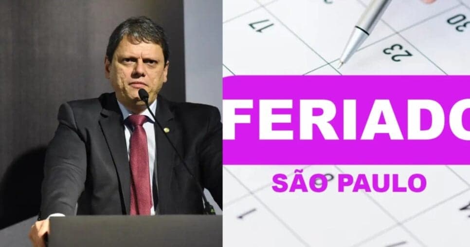 Tarcísio liberou: Feriado é confirmado na terça (14/04) em cidades de São Paulo