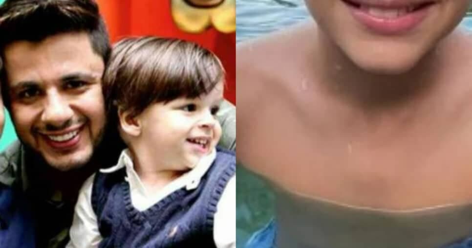 A cara do pai: Tente não sorrir ao ver como Bernardo, filho de Cristiano Araújo, está hoje em dia