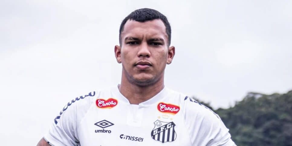 Gabriel Verón é o novo reforço do Santos (Reprodução: Raul Baretta)