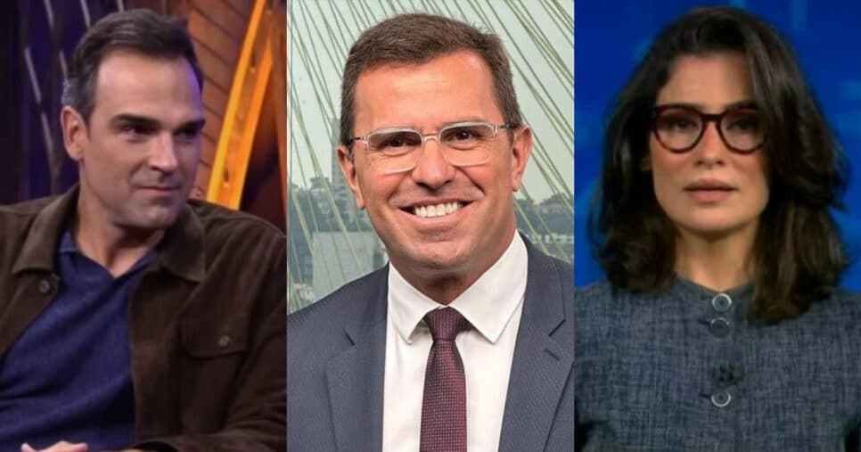 Globo é acionada pela 1ª vez após demissão de Bocardi e bomba envolve até Tadeu Schmidt e Renata