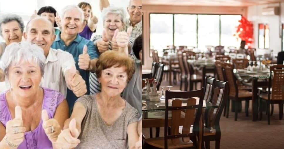 Idosos 60+ livres do pagamento em restaurantes: Nova lei anunciada chega para dar fim em +1 conta a milhares