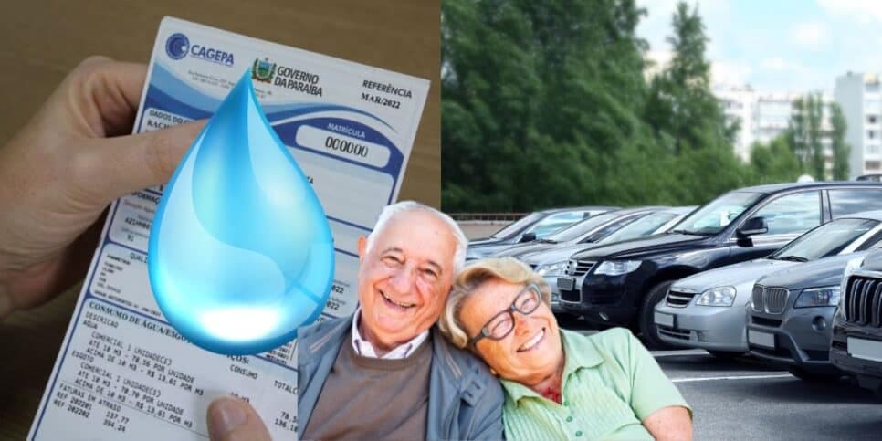 Fim da conta de água e estacionamento de graça: Lei em vigor garante 2 isenções aos idosos 60+