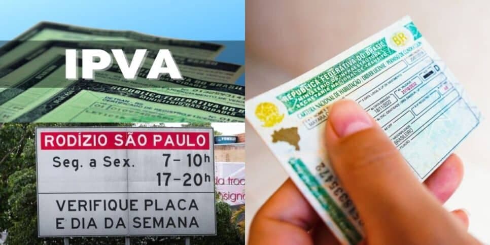 Isenção do IPVA, rodízio e fim da CNH: Pacotão com 3 vitórias chega a motoristas em 2025
