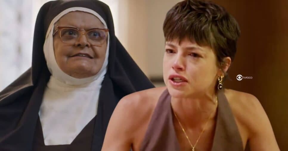 Luma toca terror em convento e faz freira encarnar o verdadeiro diabo para aniquilar Mércia em Mania de Você
