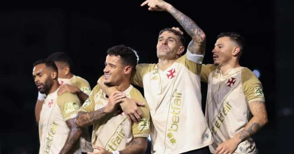 Jogadores do Vasco (Foto: Muda Mendes/Getty Images)