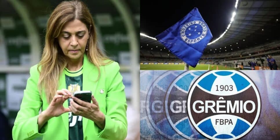 Leila Pereira faz a rapa no Cruzeiro e Grêmio e parte pra cima por 2 reforços de rivais ao Palmeiras em 2025