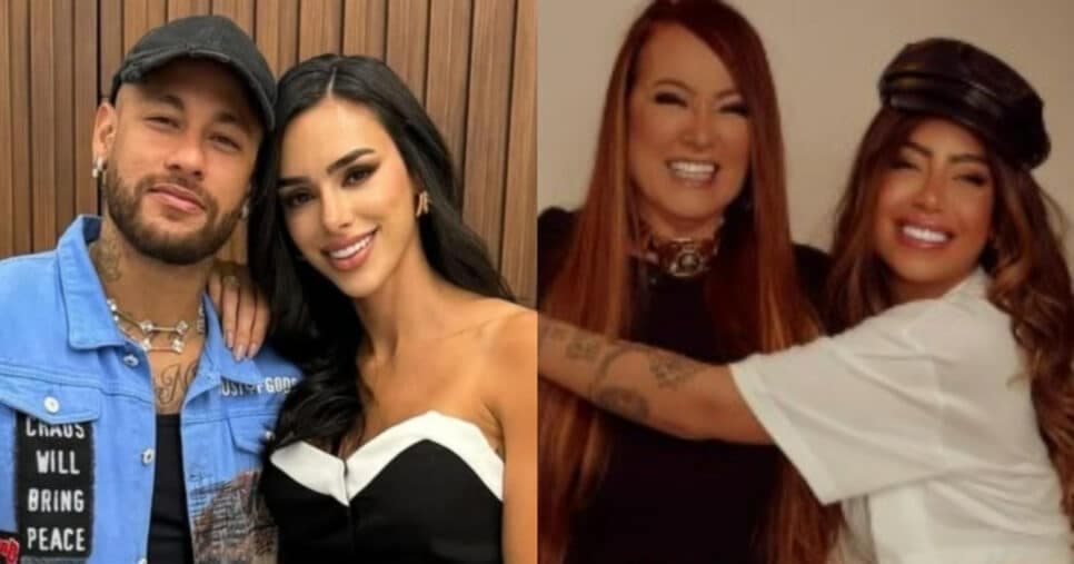 Mãe e irmã de Neymar esnobam Bruna Biancardi e barraco é confirmado na Vila Belmiro