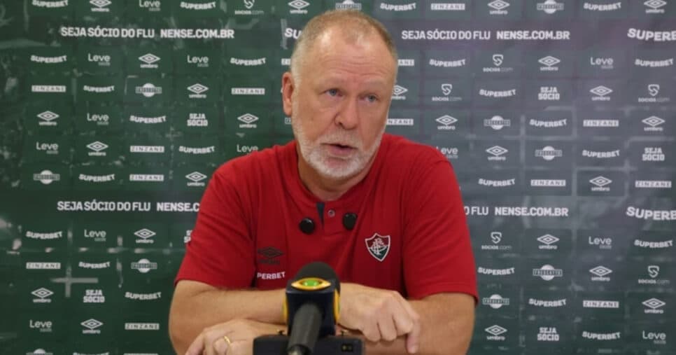 Mano Menezes perde craque no Fluminense (Foto: MARCELO GONÇALVES / FLUMINENSE FC)