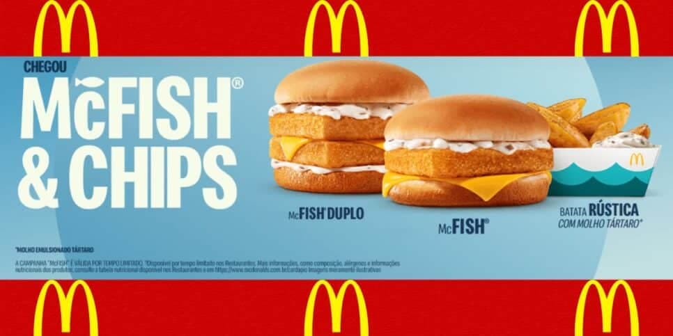 McFish está de volta (Reprodução: McDonald's)