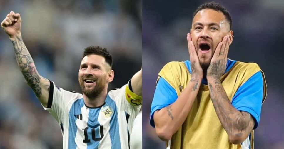 R$ 223 milhões e até Neymar sem chão: Messi desembarca no Brasil pra jogar em gigante
