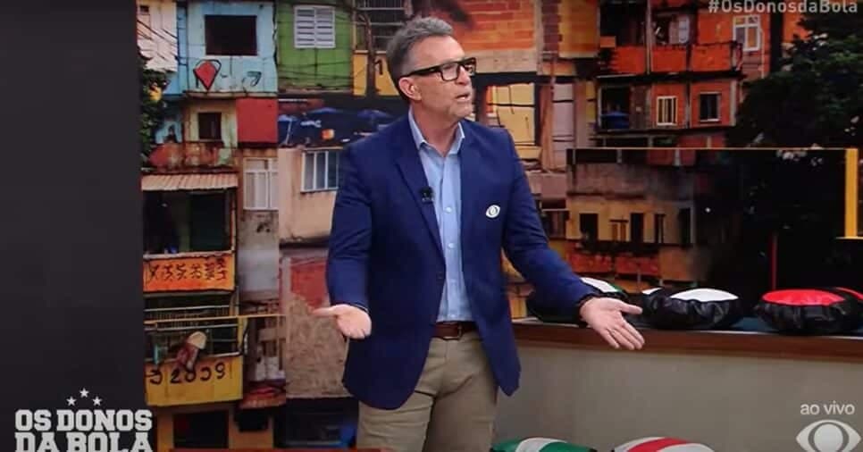 Neto paralisa Os Donos da Bola na Band (Foto: Reprodução/ YouTube)