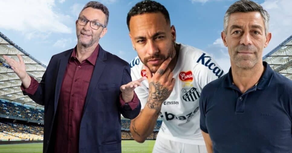 “Está FORA”: Neto interrompe Donos da Bola com demissão de Pedro Caixinha e crava substituto no Santos