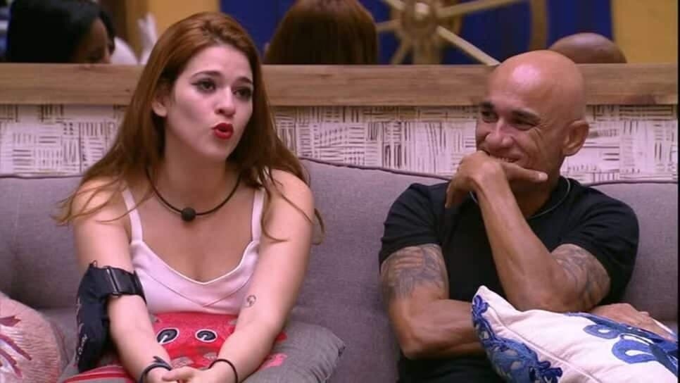 Ana Clara e o 'Papito' quando confinados no Big Brother Brasil (Foto: Reprodução/ Globo)