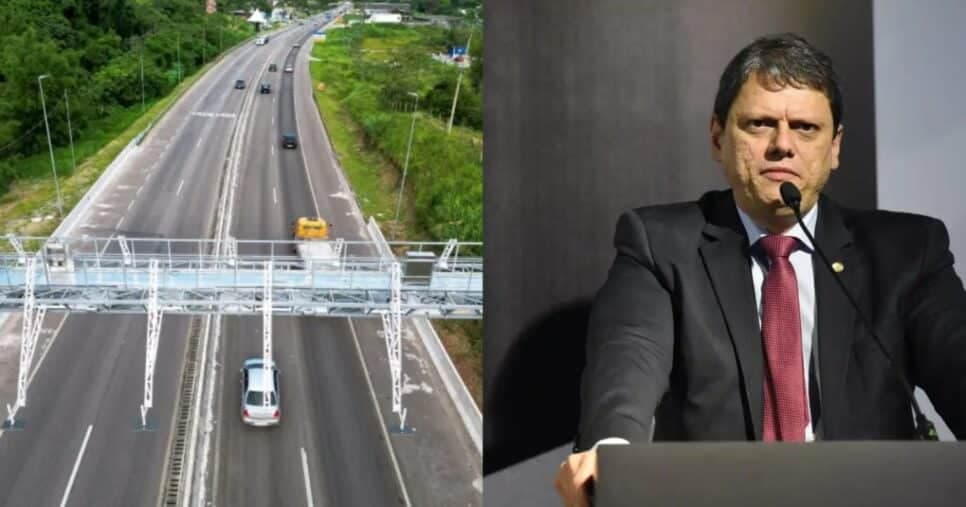"Não serão tarifados": Novo decreto em pedágio de SP chega na era Tarcísio com isenção a motoristas