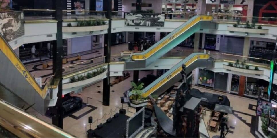 Shopping Praiamar, em Santos (Reprodução: Divulgação)