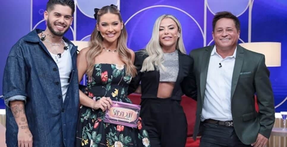 Sabadou com Virginia Fonseca já recebeu marido, sogra e sogro da apresentadora (Foto: Reprodução/ Divulgação, SBT)