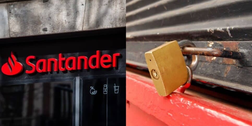 Adeus em São Paulo: O comunicado do Santander confirmando o fechamento de 2 agências à milhares de clientes