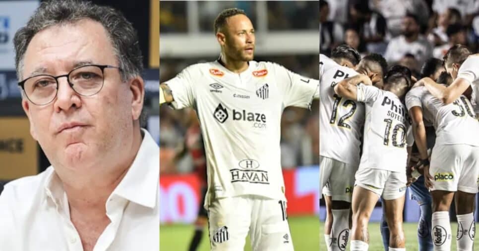 Joia de R$ 79M, dupla de Neymar e +1 reforço de peso: Teixeira libera PIX por 3 reforços no Santos em 2025