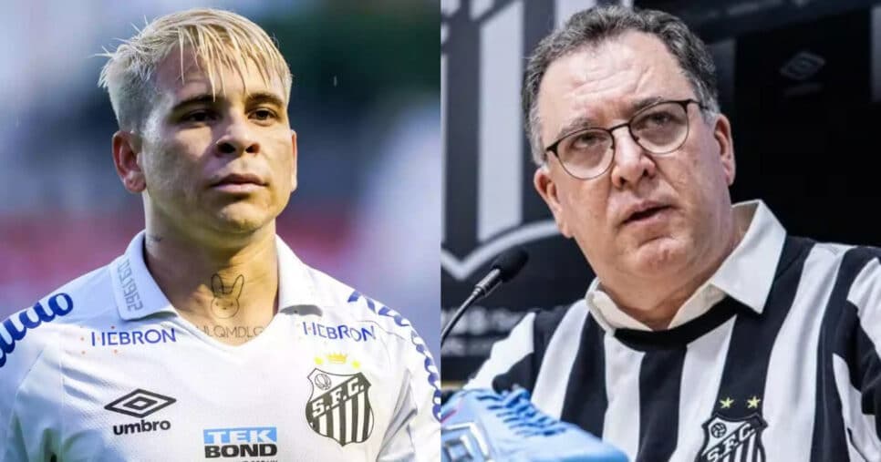 Dupla de Soteldo e +1 FORA: Teixeira arma demissão de 2 craques no Santos