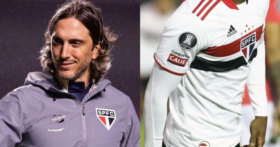 R$4,8M e ADEUS: Dupla de Luciano, esnobado por Zubeldía, tem demissão aprovada no São Paulo em 2025