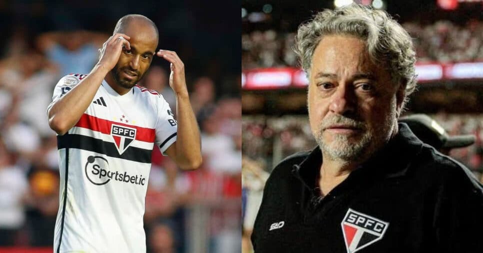 Rasteira do Palmeiras e Zubeldía desesperado: Lucas está FORA do São Paulo e Casares é comunicado