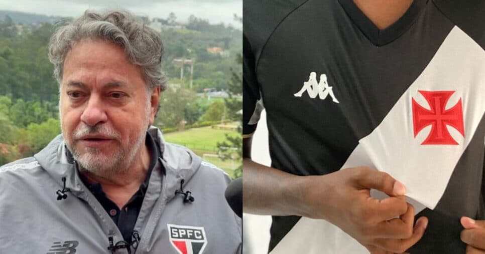 Craque do Vasco e +1: Casares libera PIX e confirma +2 reforços para o São Paulo em 2025