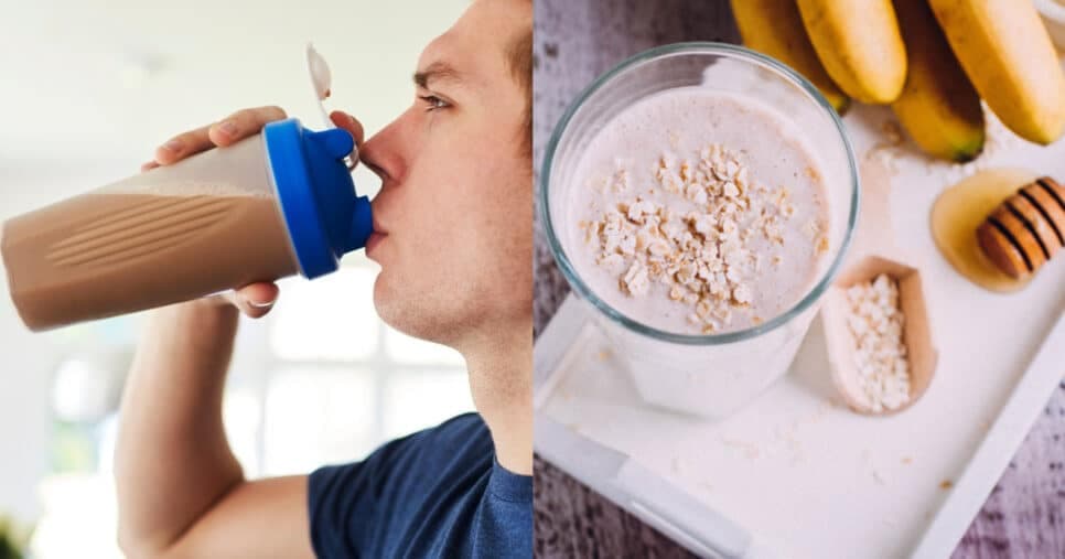 Nem precisa de Whey: Shake mais proteico do mundo com banana +5 ingredientes faz as 40+ ganharem massa magra