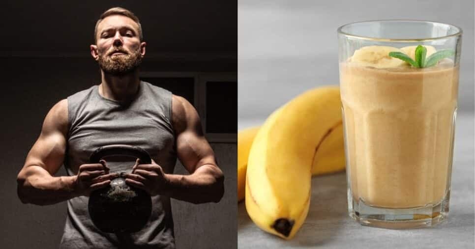 Mais potente que injetar testosterona: Shake com 4 ingredientes triplica braços, pernas e costas de homens 20+