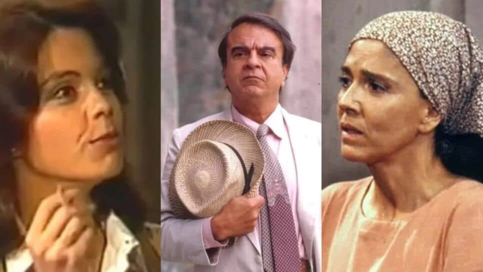 Estrelas da novela que já morreram (Fotos: Reprodução/ Globo/ Montagem TV Foco)