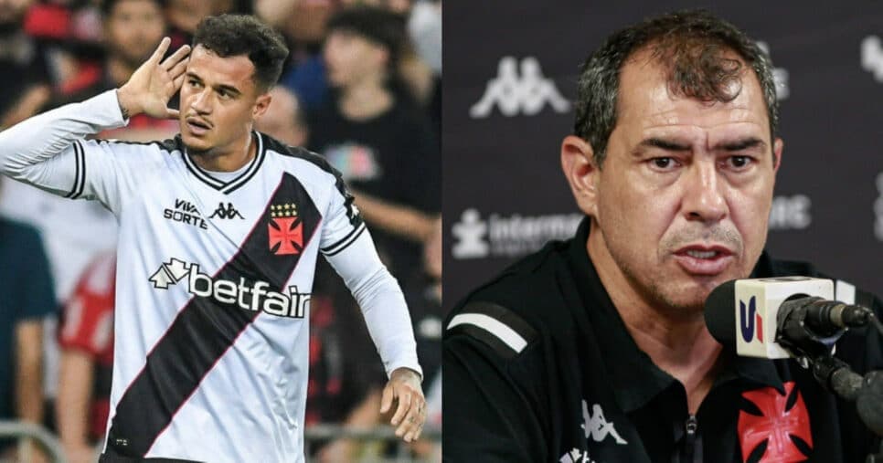 Coutinho e +1 FORA: Carille esnoba atacante e tem saída de 2 craques no Vasco